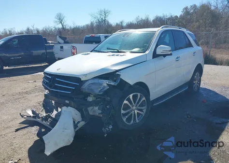 2014 Mercedes-Benz Ml 350 z USA, uszkodzony, nr VIN 4JGDA5JB7EA284526